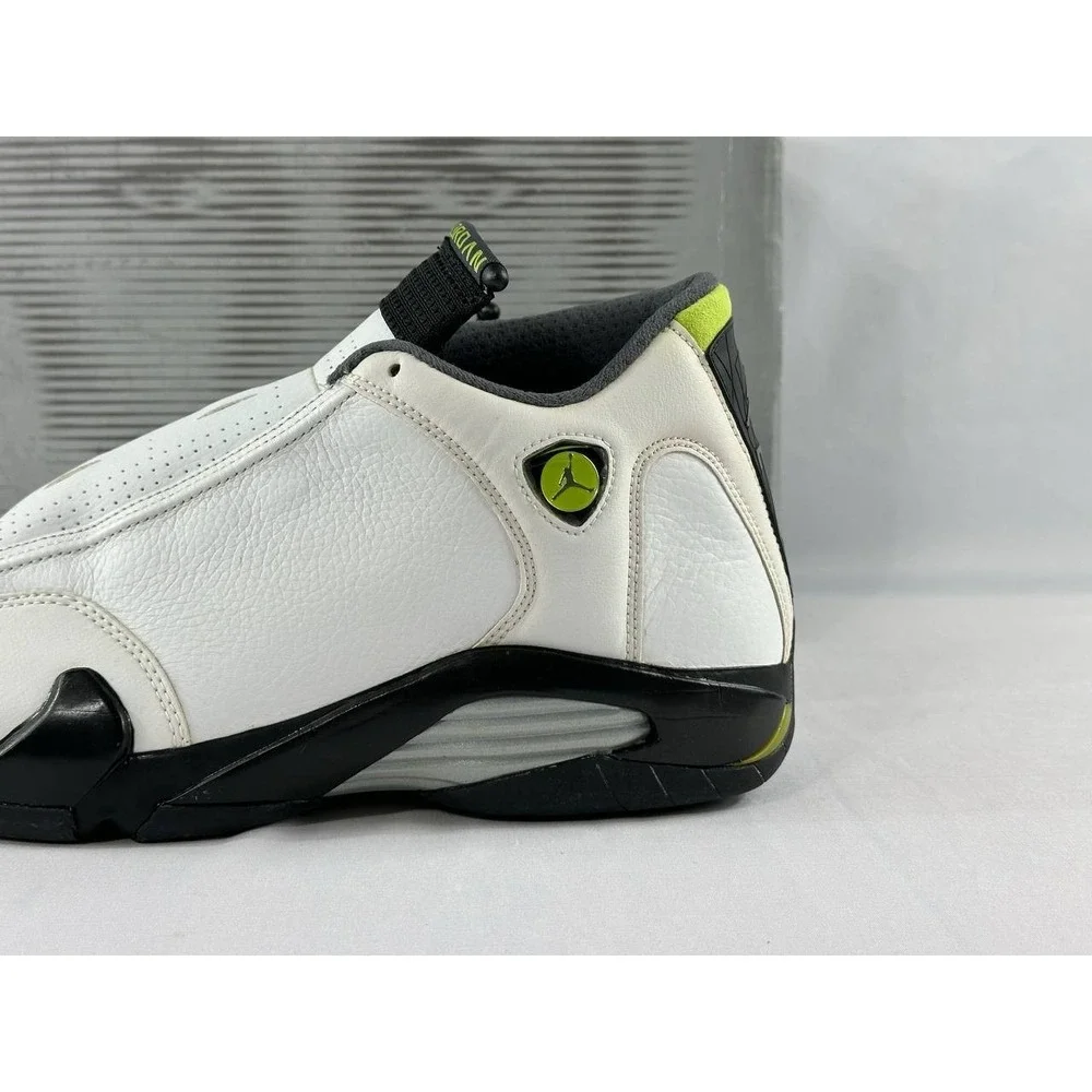 Nike Air Jordan 14 Retro 'White Chartreuse' 2005 Men's 311832-132 Size 12